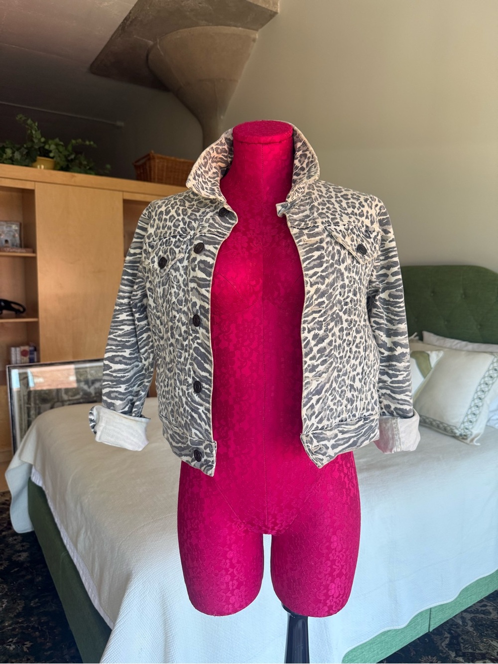 Current Elliot Leopard Denim